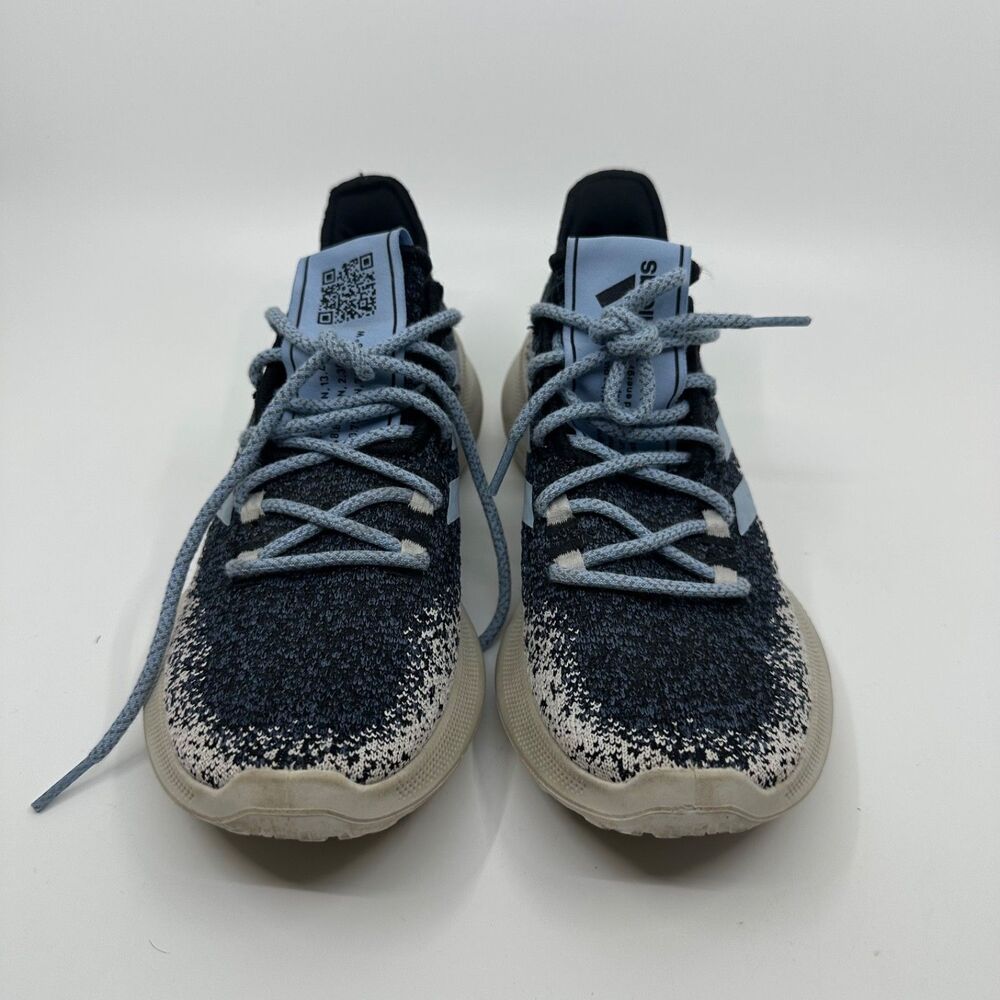 adidas SenseBounce+ Tech Ink Glow Blue Running Shoes Women's Size 6.5 F34052
